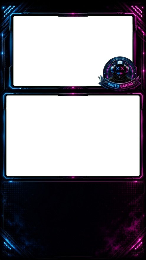 Kirito Gaming — custom stream overlay design by ChiChi-Verse