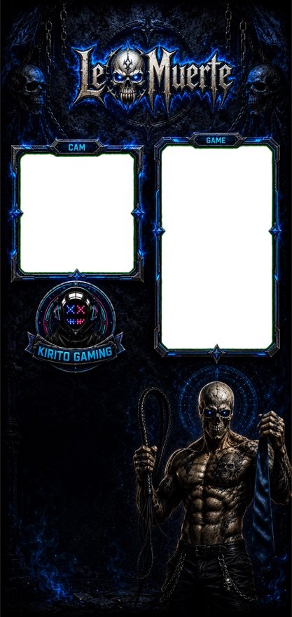 Le Muerte — custom stream overlay design by ChiChi-Verse