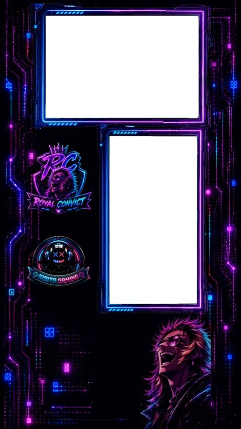Neon RC — custom stream overlay design by ChiChi-Verse